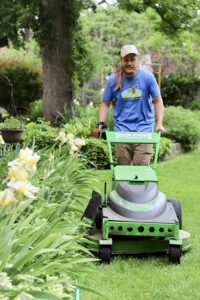Fort Collins Lawn Care all electric mower